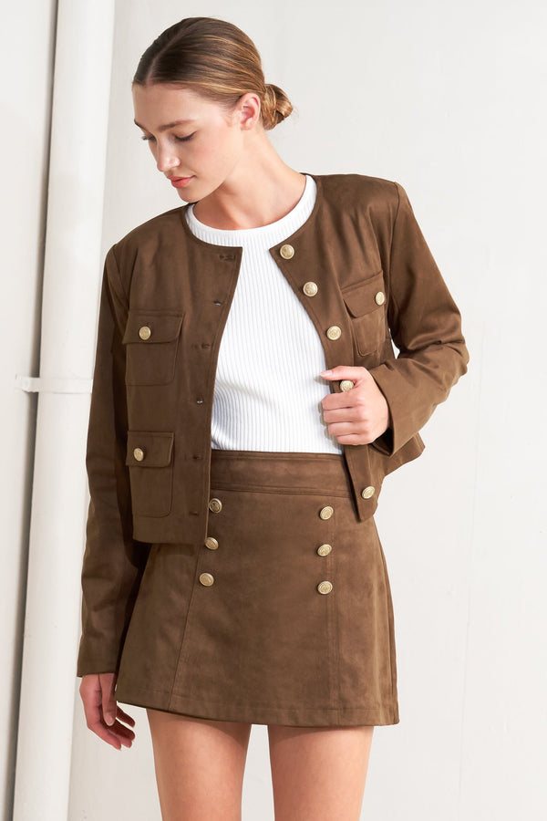 heritage-utility-faux-suede-jacket Flying Tomato - Sophia's StyleJACKETS-1